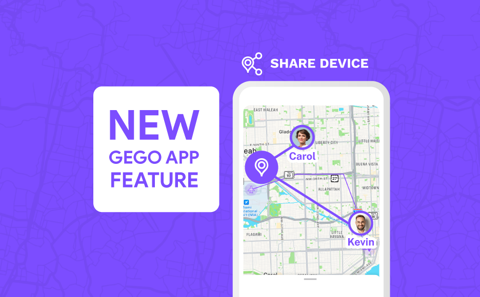 Can I Share My GEGO Tracker with Someone Else?