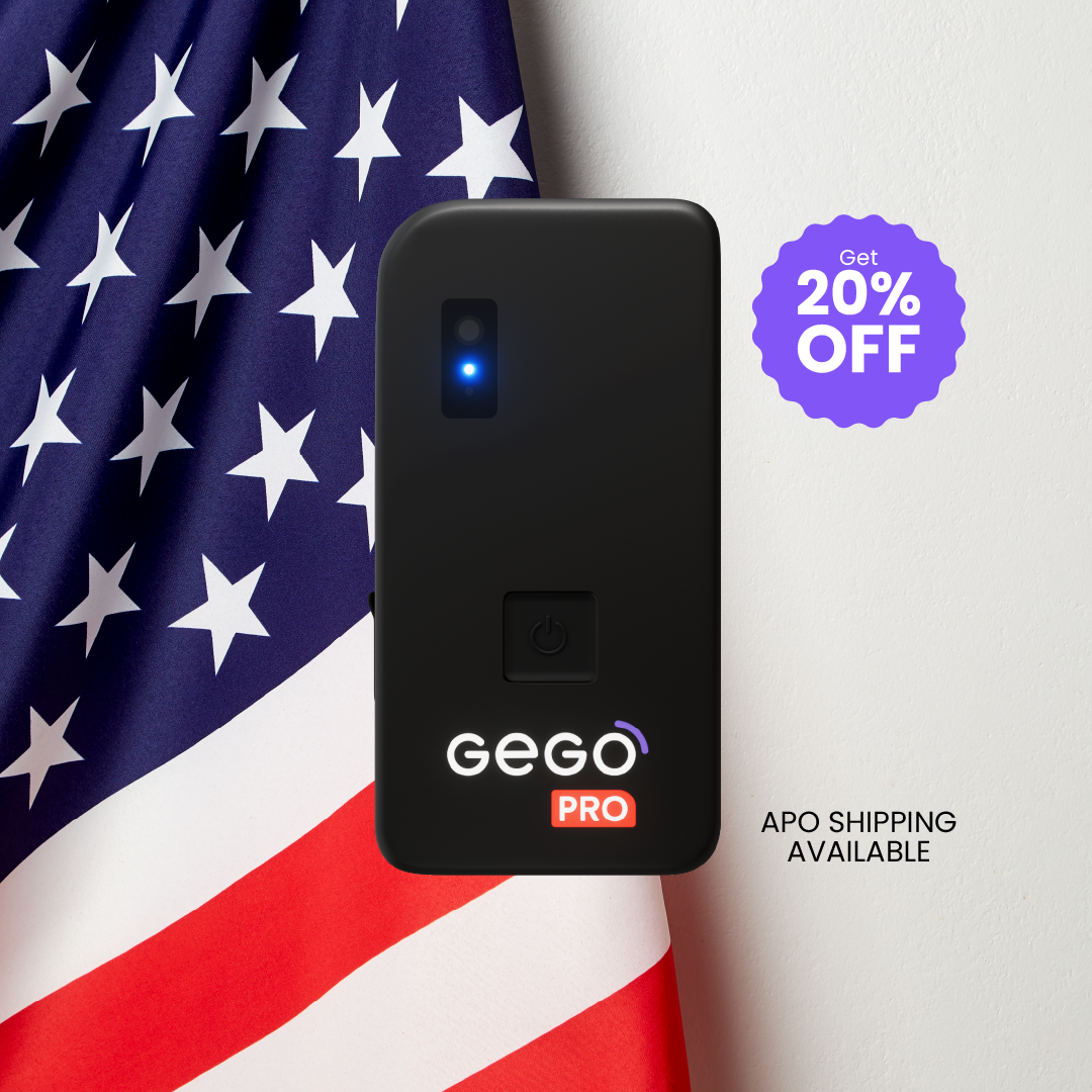 GEGO PRO TRACKER DEVICE | Special VETERANS Deal