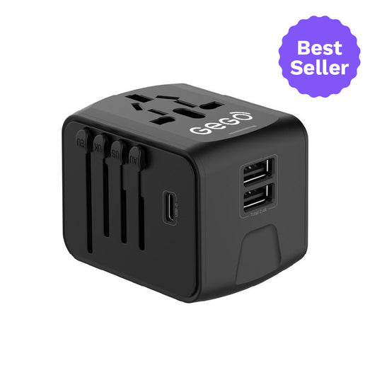 Worldwide Travel Adapter with USB